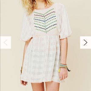 Free People Embroidered Tunic
